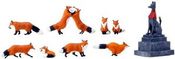 Figuren Set Foxes, 8pcs